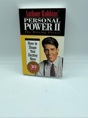 Anthony Robbins Personal Power II Audio Program - Black, Yellow, White